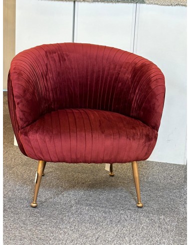 Fauteuil Velvet Rouge